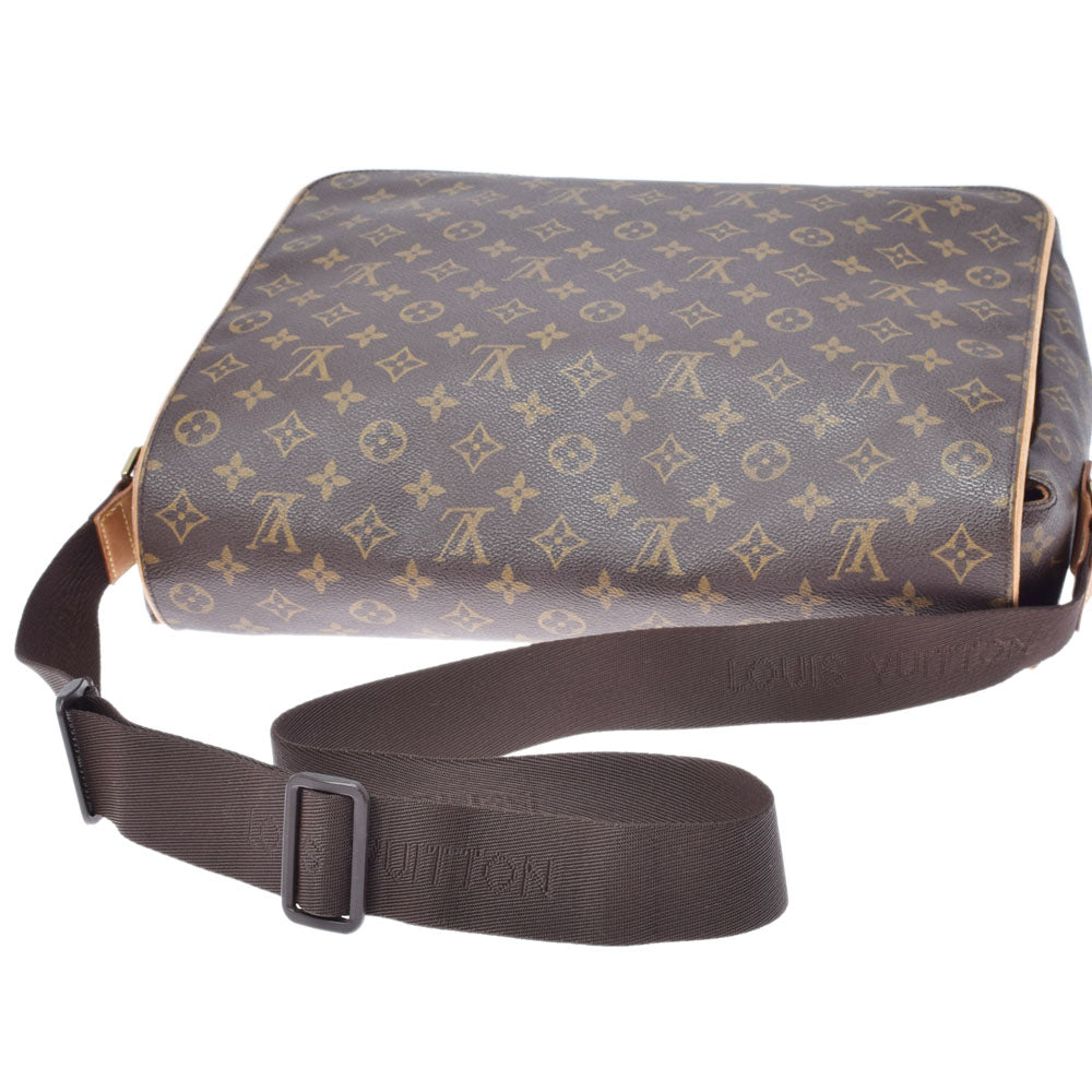 ルイヴィトンアベス 14145 ブラウン メンズ モノグラムキャンバス  