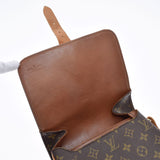 LOUIS VUITTON ルイヴィトン モノグラム カルトシエール ブラウン M51253 ユニセックス モノグラムキャンバス ショルダーバッグ Bランク 中古 銀蔵