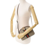 GUCCI グッチ GGスプリーム ベージュ 499621 レディース GGスプリームキャンバス ショルダーバッグ ABランク 中古 銀蔵