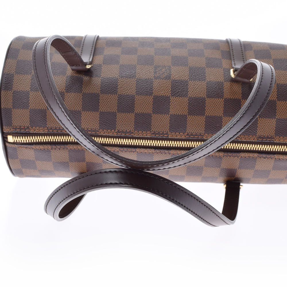 LOUIS VUITTON ルイヴィトン ダミエ パピヨンGM ブラウン N51303 レディース ダミエキャンバス ハンドバッグ 新同 中古 -  大人の上質