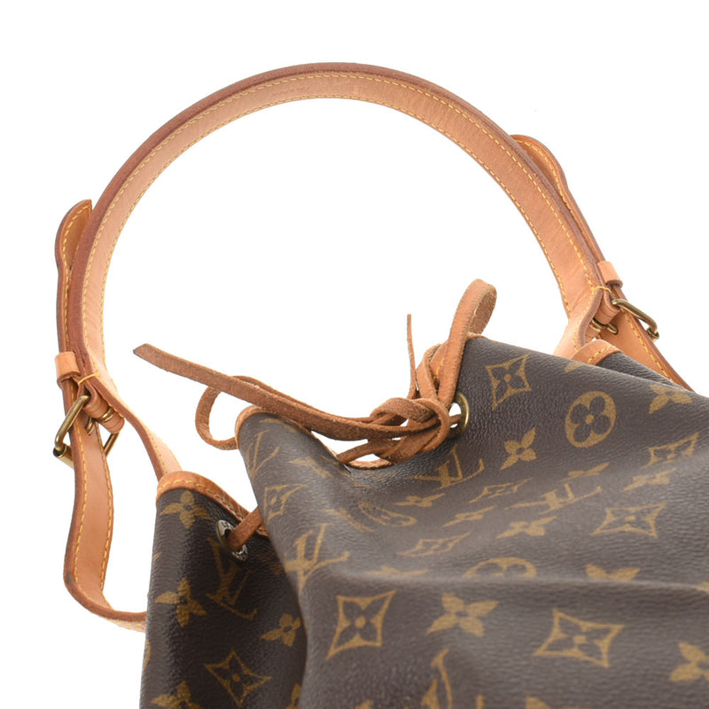 LOUIS VUITTON Louis Vuitton Monogram Petit Noise Brown M42226 Ladies Monogram Canvas Shoulder Bag B Rank Used Ginzo