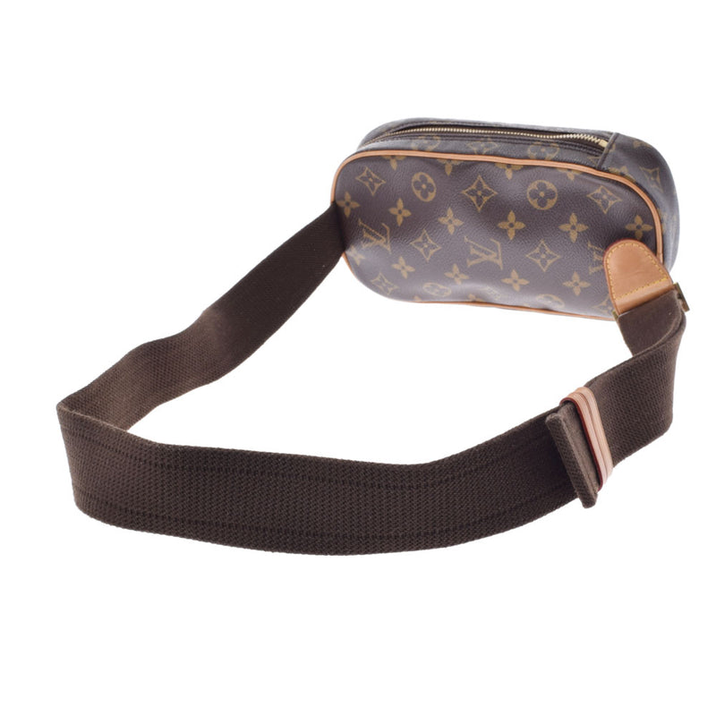 路易威顿路易·维顿（Louis Vuitton）路易威顿（Louis Vuitton）会标pochette ganjet ganjut brown M51870女用式会标帆布帆布ab ab rank rank二手ginzo