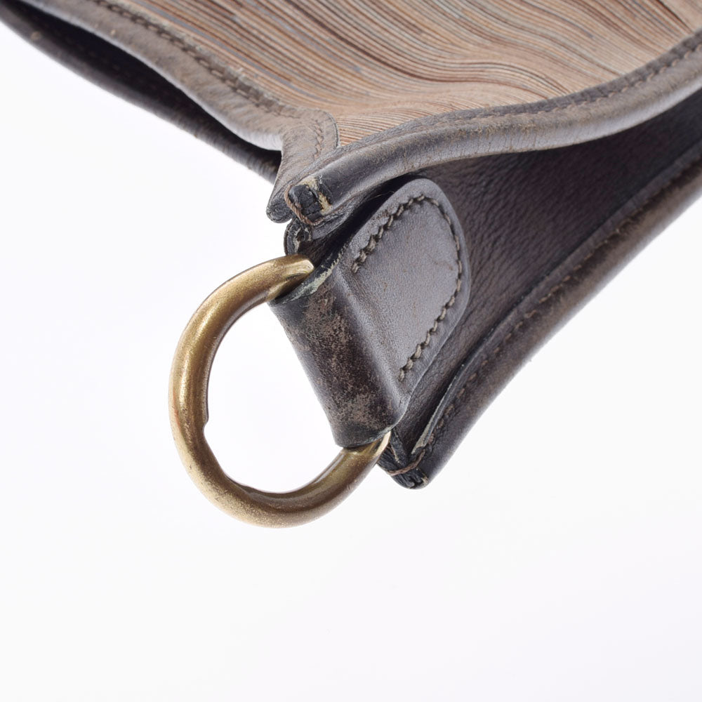 エルメスエヴリン PM 14128 茶 ゴールド金具 □H刻印(2004年頃)刻印  