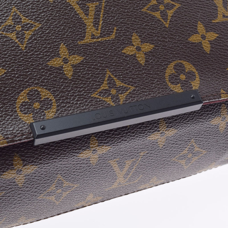 LOUIS VUITTON ルイヴィトン モノグラム マカサー ディストリクト PM ブラウン M40935 メンズ モノグラムキャンバス ショルダーバッグ Aランク 中古 銀蔵