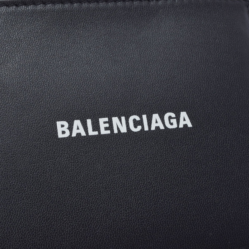 BALENCIAGA Balenciaga Black 594315 Unisex Leather Bi -fold Wallet Unused Ginzo