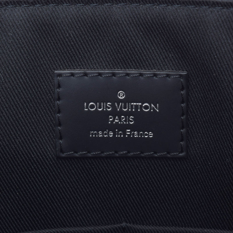 LOUIS VUITTON Louis Vuitton Monogram Eclipse Explorer 2WAY Black M40566 Men's Monogram Canvas Business Bag A Rank Used Ginzo