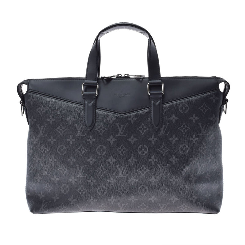 路易威顿路易·维顿（Louis Vuitton）路易威登（Louis Vuitton）会标日食探险家2Way黑色M40566男士会标帆布商务袋