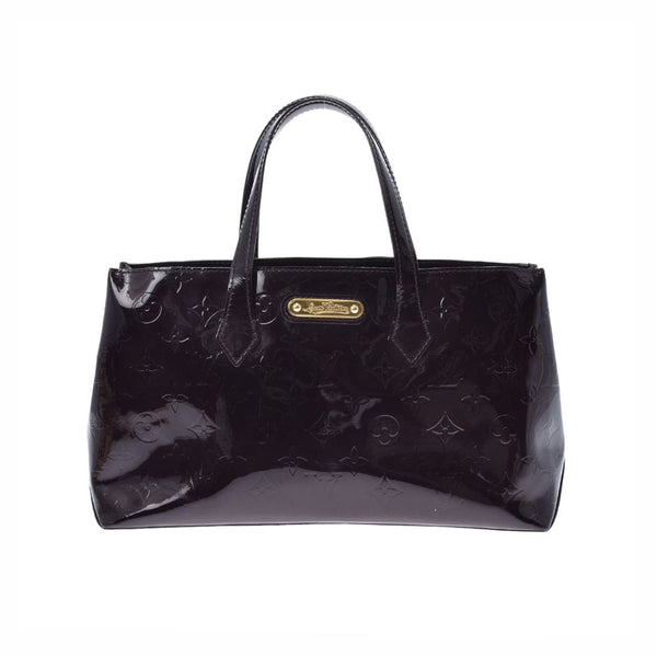 LOUIS VUITTON ルイヴィトン ヴェルニ ウィルシャーPM アラマント M93641 レディース モノグラムヴェルニ ハンドバッグ Bランク 中古 銀蔵