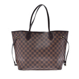 LOUIS VUITTON Louis Vuitton Damier Never Full MM Old Brown N51105 Ladies Dami Canbus Tote Bag B Rank used Ginzo