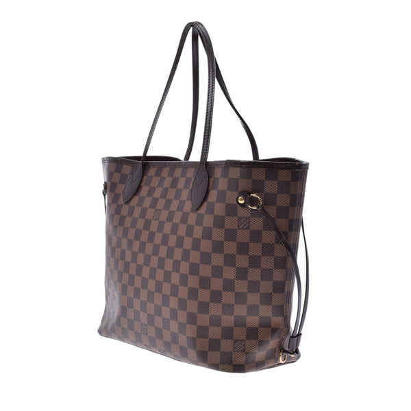 LOUIS VUITTON ルイヴィトン ダミエ ネヴァーフルMM 旧型 ブラウン N51105 レディース ダミエキャンバス トートバッグ Bランク 中古 銀蔵