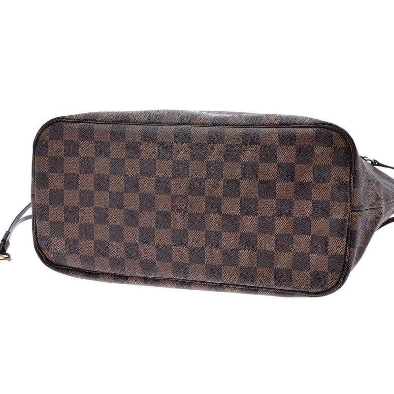 LOUIS VUITTON ルイヴィトン ダミエ ネヴァーフルMM 旧型 ブラウン N51105 レディース ダミエキャンバス トートバッグ Bランク 中古 銀蔵