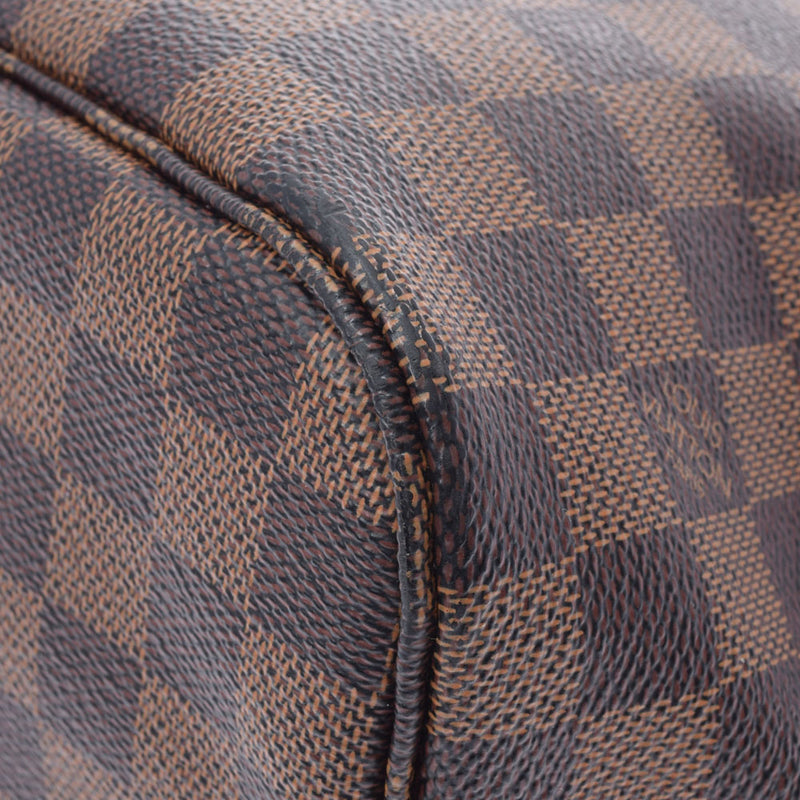 LOUIS VUITTON Louis Vuitton Damier Never Full MM Old Brown N51105 Ladies Dami Canbus Tote Bag B Rank used Ginzo