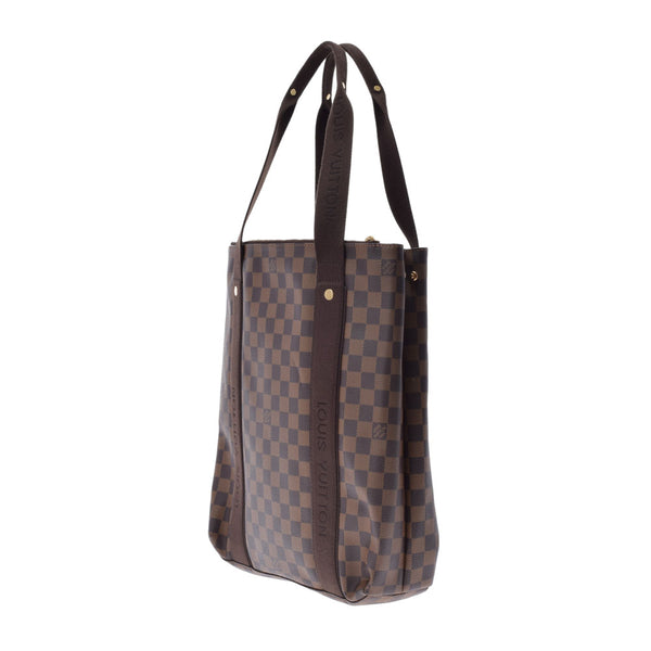 LOUIS VUITTON ルイヴィトン ダミエ カバボブール ブラウン N52006 ユニセックス ダミエキャンバス トートバッグ Aランク 中古 銀蔵