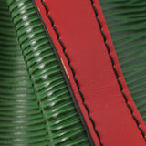LOUIS VUITTON ルイヴィトン エピ プチノエ バイカラー 緑/赤 M44147 レディース エピレザー ショルダーバッグ Bランク 中古 銀蔵