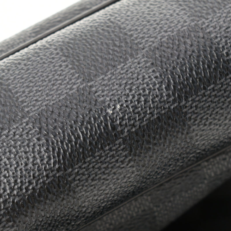 LOUIS VUITTON Louis Vuitton Damier Graphit Daniel MM Black/Gray N58029 Men's Damier Graphit Canvas Shoulder Bag AB Rank Used Ginzo