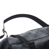 LOUIS VUITTON Louis Vuitton Monogram Eclipse Christopher PM Black/Gray M45419 Men's Monogram Canvas backpack Daypack AB Rank Used Ginzo