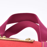 LOUIS VUITTON Louis Vuitton Antiga Caba PM Red M40037 Ladies Cotton Canvas Handbag B Rank used Ginzo