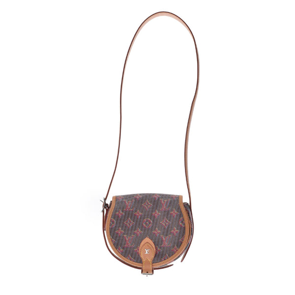 LOUIS VUITTON Louis Vuitton Monogram Lv Pop Tong Brown M55460 Ladies Leather Shoulder Bag A Rank used Ginzo