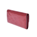 LOUIS VUITTON Louis Vuitton Verni Portofoyilles Sara Pompumul M93530 Ladies Monogram Verni Long Wallet B Rank Used Ginzo