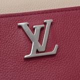 LOUIS VUITTON Louis Vuitton Zippy Rock Me Red M63816 Ladies Leather Long Wallet AB Rank Used Ginzo