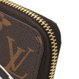 LOUIS VUITTON Louis Vuitton Monogram Zippy Wallet World Tour Brown Gold Bracket M62149 Ladies Monogram Canvas Long Wallet Unused Ginzo