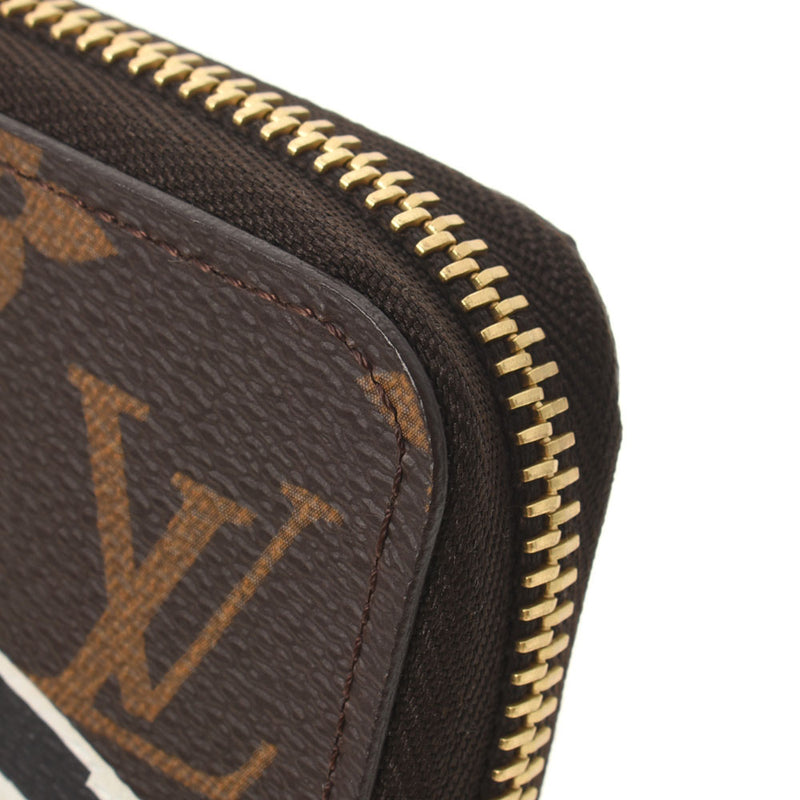 LOUIS VUITTON ルイヴィトン モノグラム ジッピーウォレット ワールドツアー ブラウン ゴールド金具 M62149 レディース モノグラムキャンバス 長財布 未使用 銀蔵