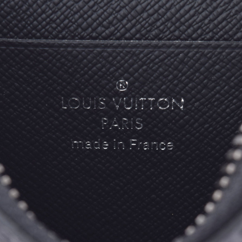 LOUIS VUITTON Louis Vuitton Monogram Eclipse Porto Monjur Black/Gray M63536 Unisex coin case New used Ginzo