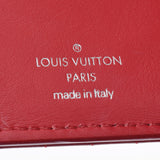 LOUIS VUITTON ルイヴィトン ニューウェーブ コンパクトウォレット ルージュ M63428 レディース レザー 二つ折り財布 ABランク 中古 銀蔵