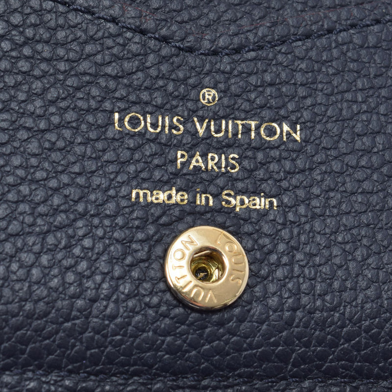 路易威顿路易·维顿（Louis Vuitton）路易·威登（Louis Vuitton）会标多蓝色海洋luju M67263女用皮革商务卡持有人B二手Ginzo