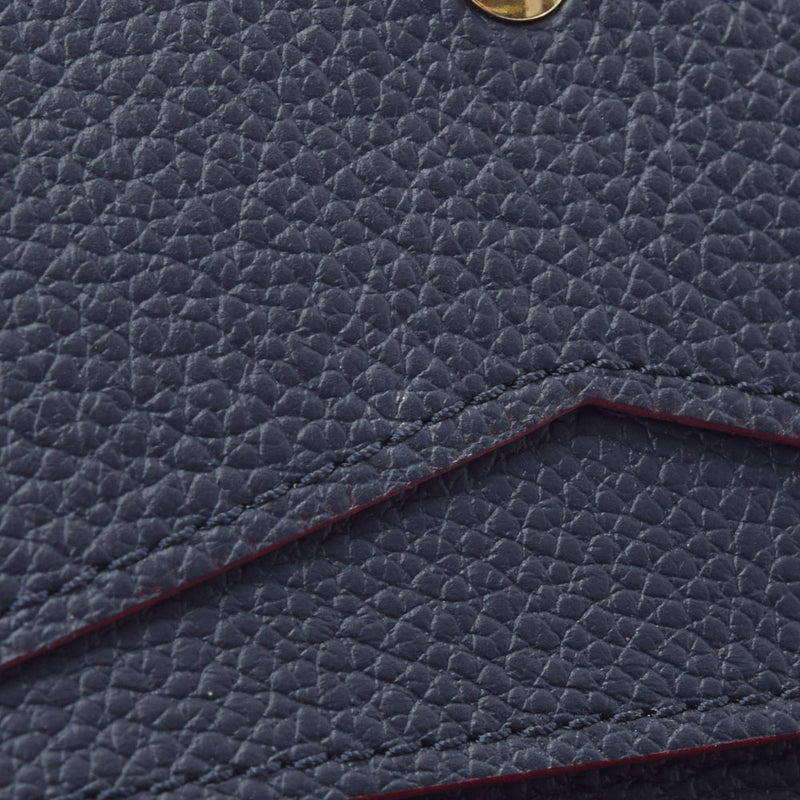 LOUIS VUITTON Louis Vuitton Monogram Multiclum Marine Luju M67263 Unisex Leather Business Card holder B Used Ginzo