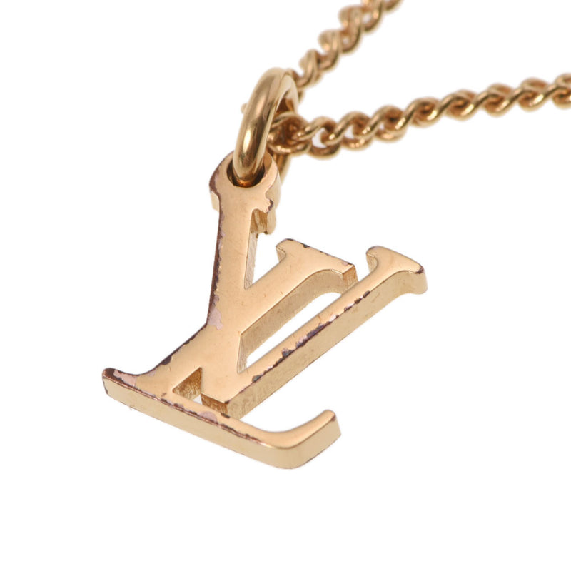 Louis Vuitton/Louis Vuitton M80189 Ring Necklace Monogram Gold