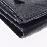 BALENCIAGA Balenciaga Classic Mini Compact Wallet Black Unisex Calf Three Fold Wallet B Rank Used Ginzo