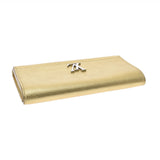 LOUIS VUITTON Louis Vuitton Portofoille Rock Me Gold Silver Bracket M62077 Ladies Calf Long Wallet B Used Ginzo