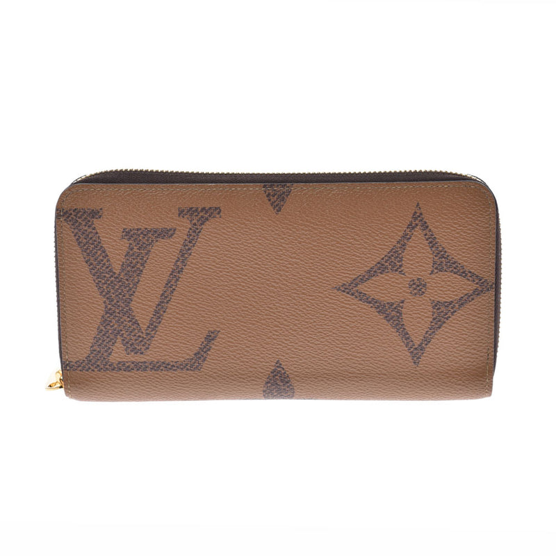 Louis Vuitton Giant Reverse Zippy Wallet 14145 Camel Unisex Monogram Canvas  Long Wallet M69353 LOUIS VUITTON Used – 銀蔵オンライン