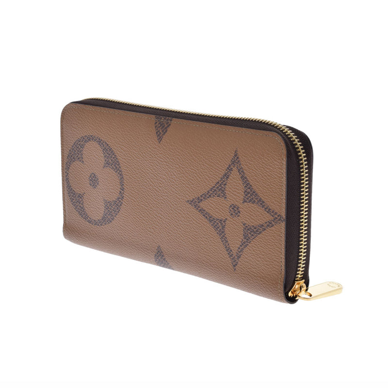 Louis Vuitton Monogram Reverse Canvas Vertical Zippy Wallet on