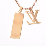 LOUIS VUITTON Louis Vuitton Vocabulary keyboard keyboard motif/LV logo gold hardware M69461 Unisex GP Necklace AB Rank used Ginzo