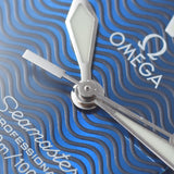 Omega Omega Sea Master Professional 300 2263.80男士SS Watch Quartz Blue Dial A等级使用Ginzo