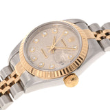 ROLEX Rolex Datejust 10P Diamond 69173G Ladies YG/SS Watch Automatic Wradical Computer Dial A Rank used Ginzo