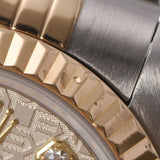 ROLEX Rolex Datejust 10P Diamond 69173G Ladies YG/SS Watch Automatic Wradical Computer Dial A Rank used Ginzo