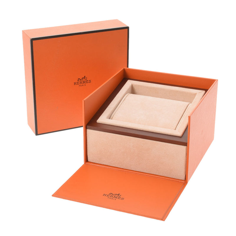 HERMES HERMES RAMUSIS MINI HH1.110女士SS手表石英白色壳拨号拨号