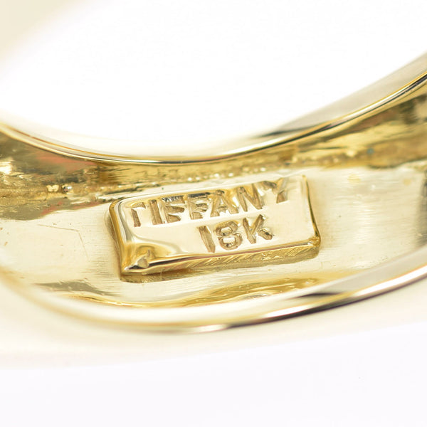 蒂法尼（Tiffany＆Co。Tiffany）15个男女搪瓷18Kyg戒指 /戒指