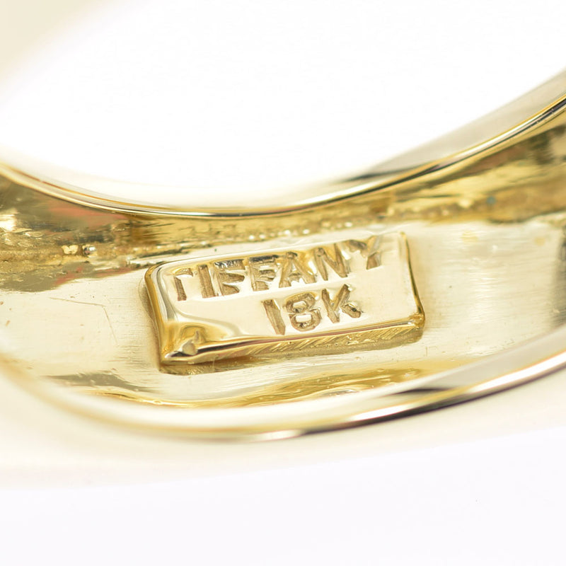 TIFFANY&Co. ティファニー 15号 ユニセックス エナメル 18KYG リング・指輪 Aランク 中古 銀蔵