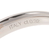Other Bertani & Co. Berterni Diamond 0.32ct 12.5 Ladies K18WG Ring / Ring A Rank Used Ginzo