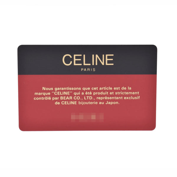 Celine Celine Diamond 0.07CT No.15女士K18YG环 /环A等级使用Ginzo