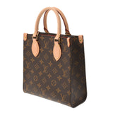 LOUIS VUITTON Louis Vuitton Monogram Sack Plastic BB Brown M45847