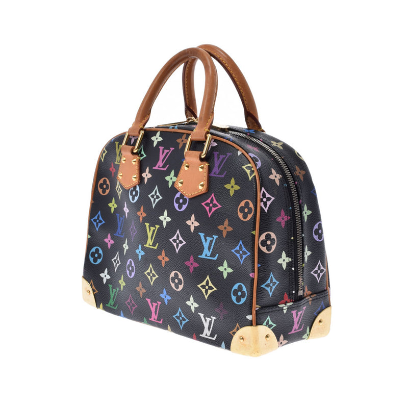 LOUIS VUITTON ルイヴィトン マルチカラー トゥルーヴィル ノワール M92662 レディース モノグラムマルチカラー ハンドバッグ Bランク 中古 銀蔵