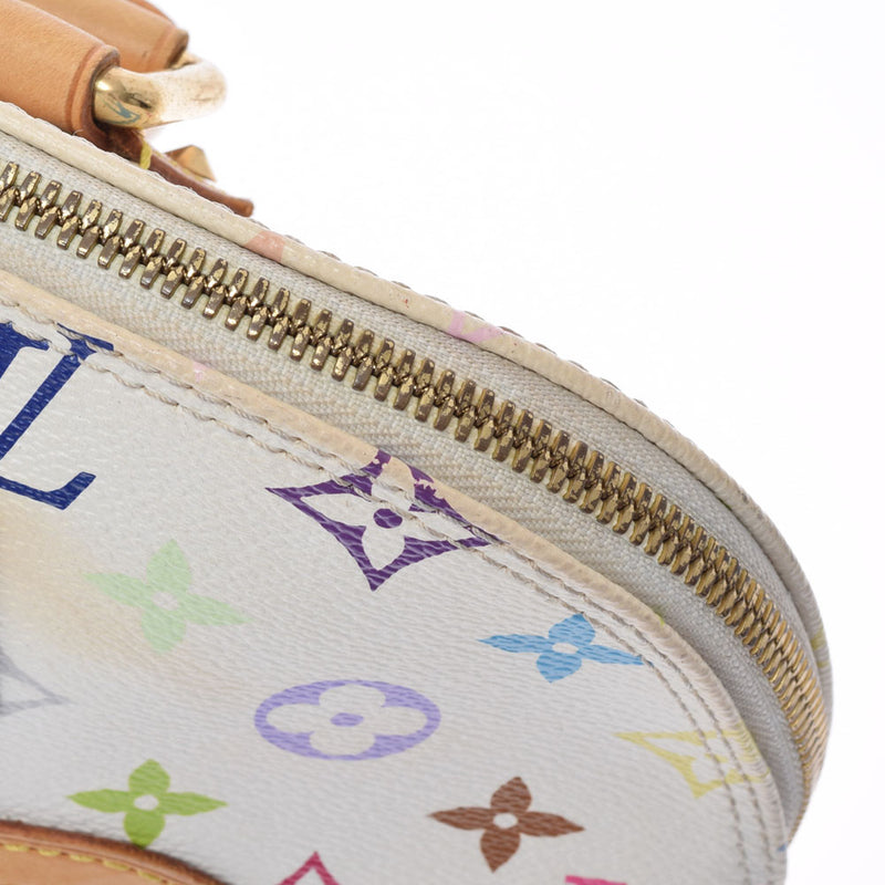 LOUIS VUITTON Louis Vuitton Multicolor Alma Bron (White) M92647 Ladies Monogram Multicolor Handbag B Rank used Ginzo