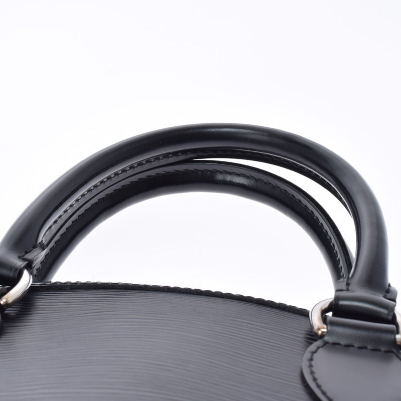 LOUIS VUITTON Louis Vuitton Epi Lockit Black M42292 Ladies Epi Leather Handbag AB Rank Used Ginzo