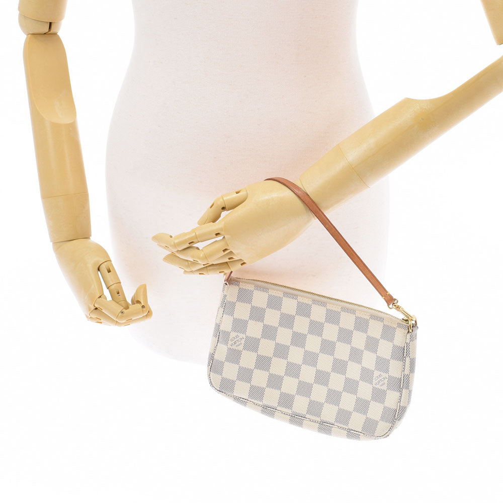 LOUIS VUITTON ルイヴィトン アズール ポシェットアクセソワール 白 
