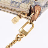 LOUIS VUITTON Louis Vuitton Damier Azur Eva 2WAY White N55214 Ladies Dami Azur Canvas Shoulder Bag B Rank used Ginzo